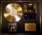 MY CHEMICAL ROMANCE/CD GOLD DISC/RECORD/SIGNED PHOTO/COA